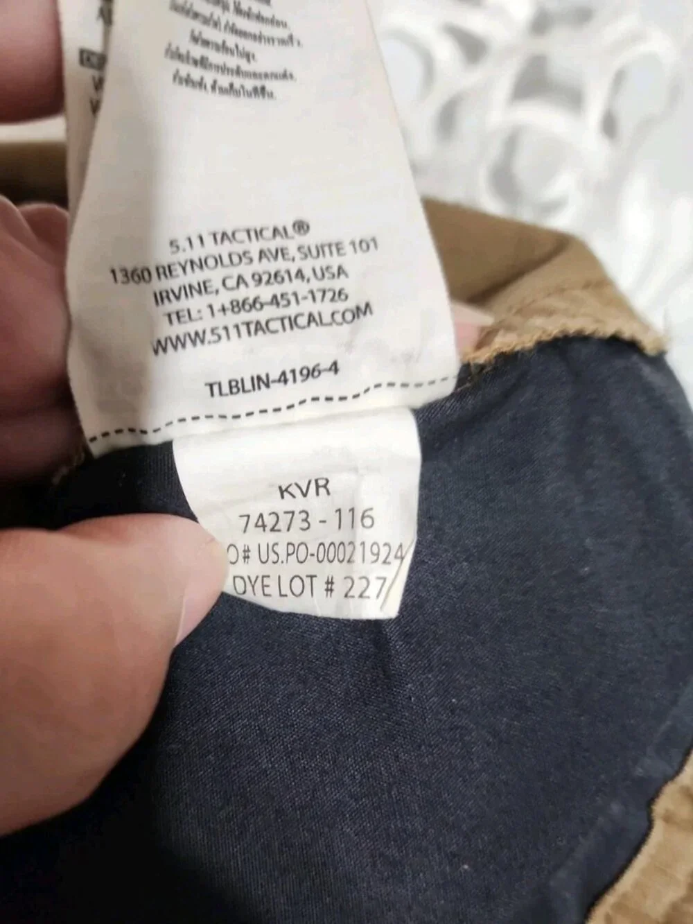 5.11 Tactical Stryke Pants Tag Size 42 X 32 Brown Cargo Hiking 8 Deep Pockets